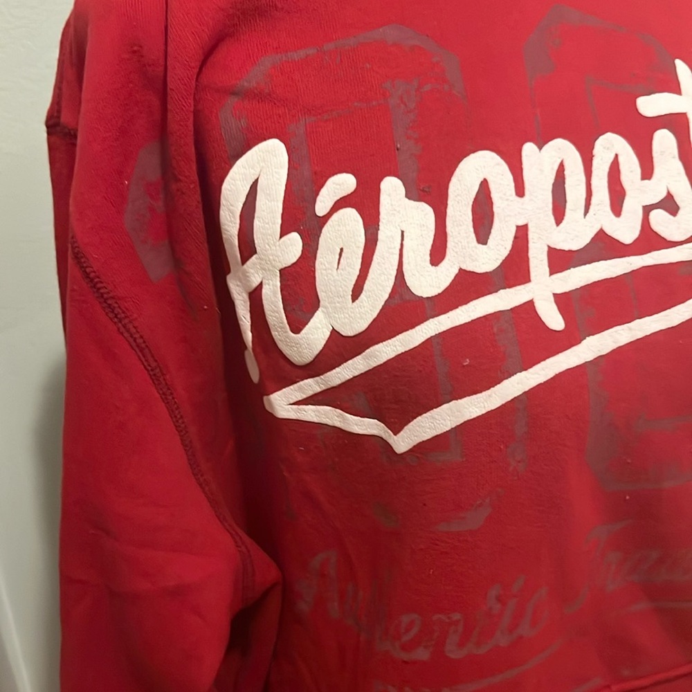 Aeropostale Bold Red Sweatshirt - Picture 4 of 4